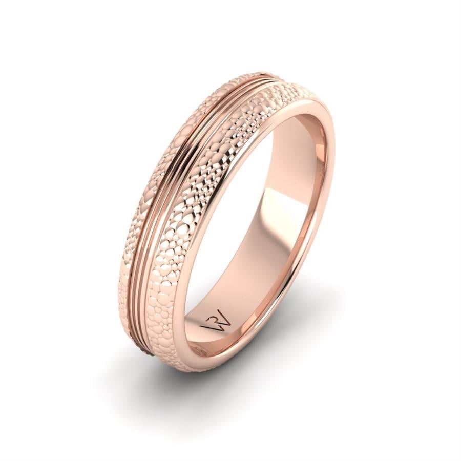 Alliances classiques homme Boa Or Rose
