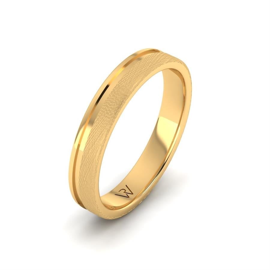 Alliances classiques homme Faith Or Jaune