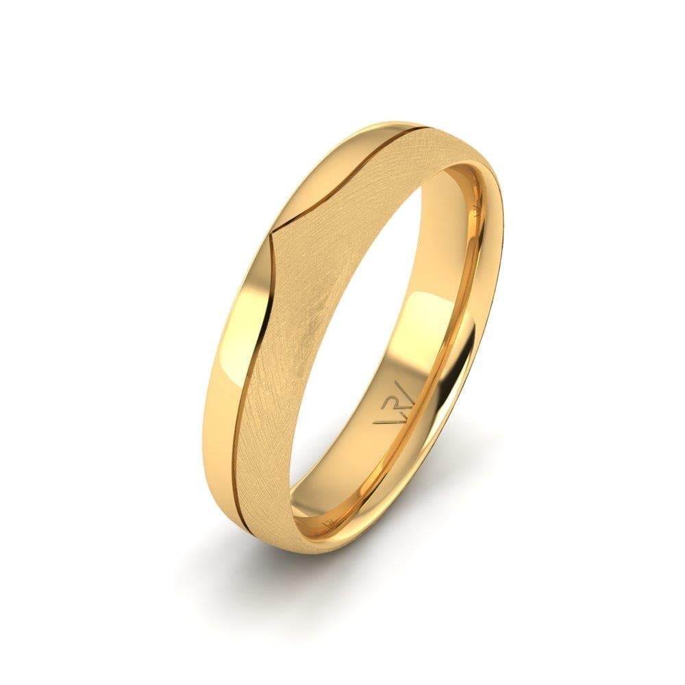 Alliances classiques homme Glamoura Or Jaune