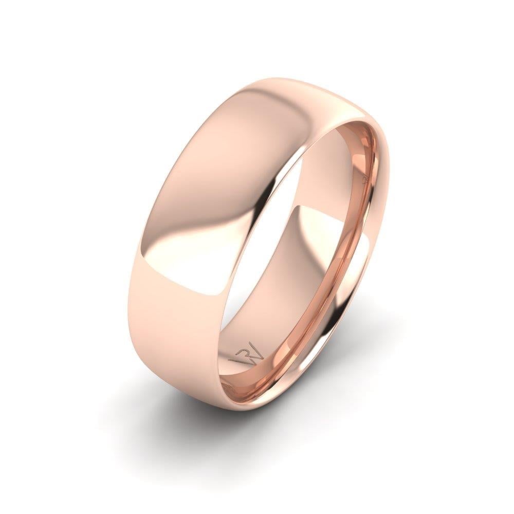 Alliances classiques homme Mystique Or Rose