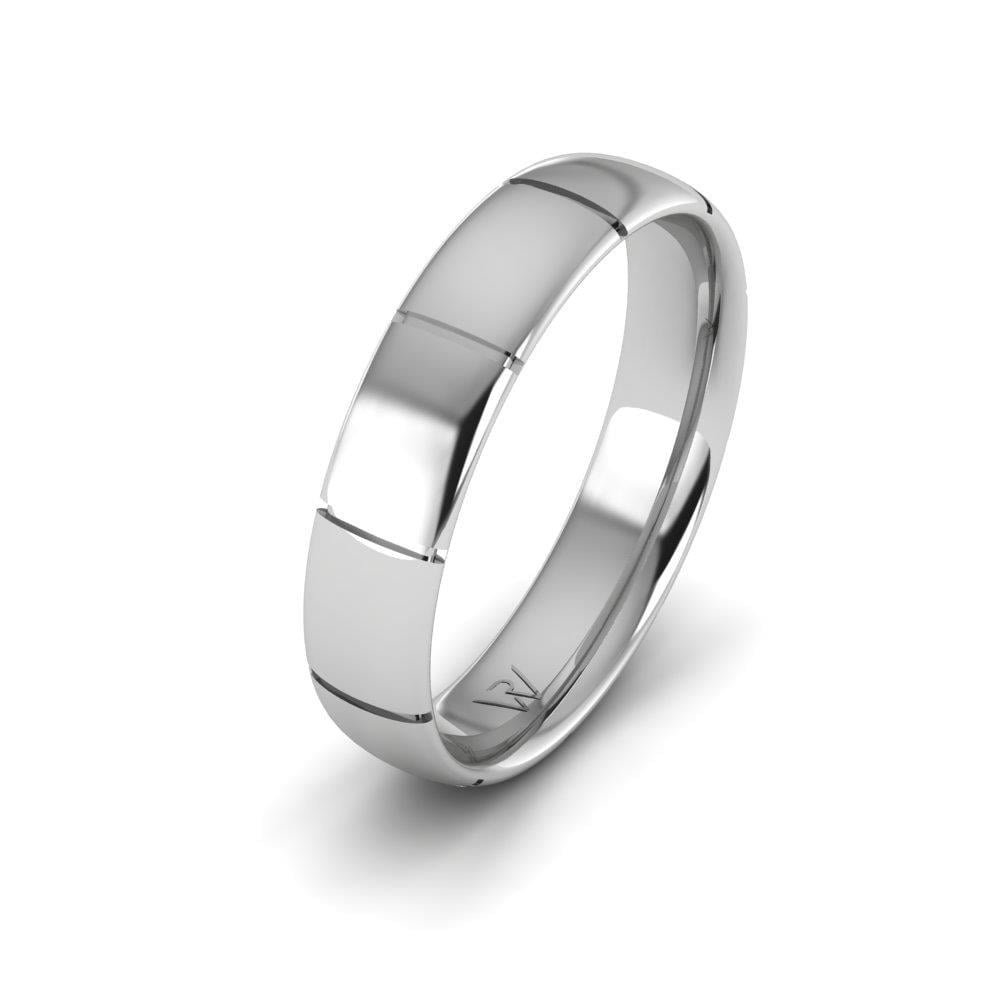 Alliances classiques homme SacredRings Or Blanc