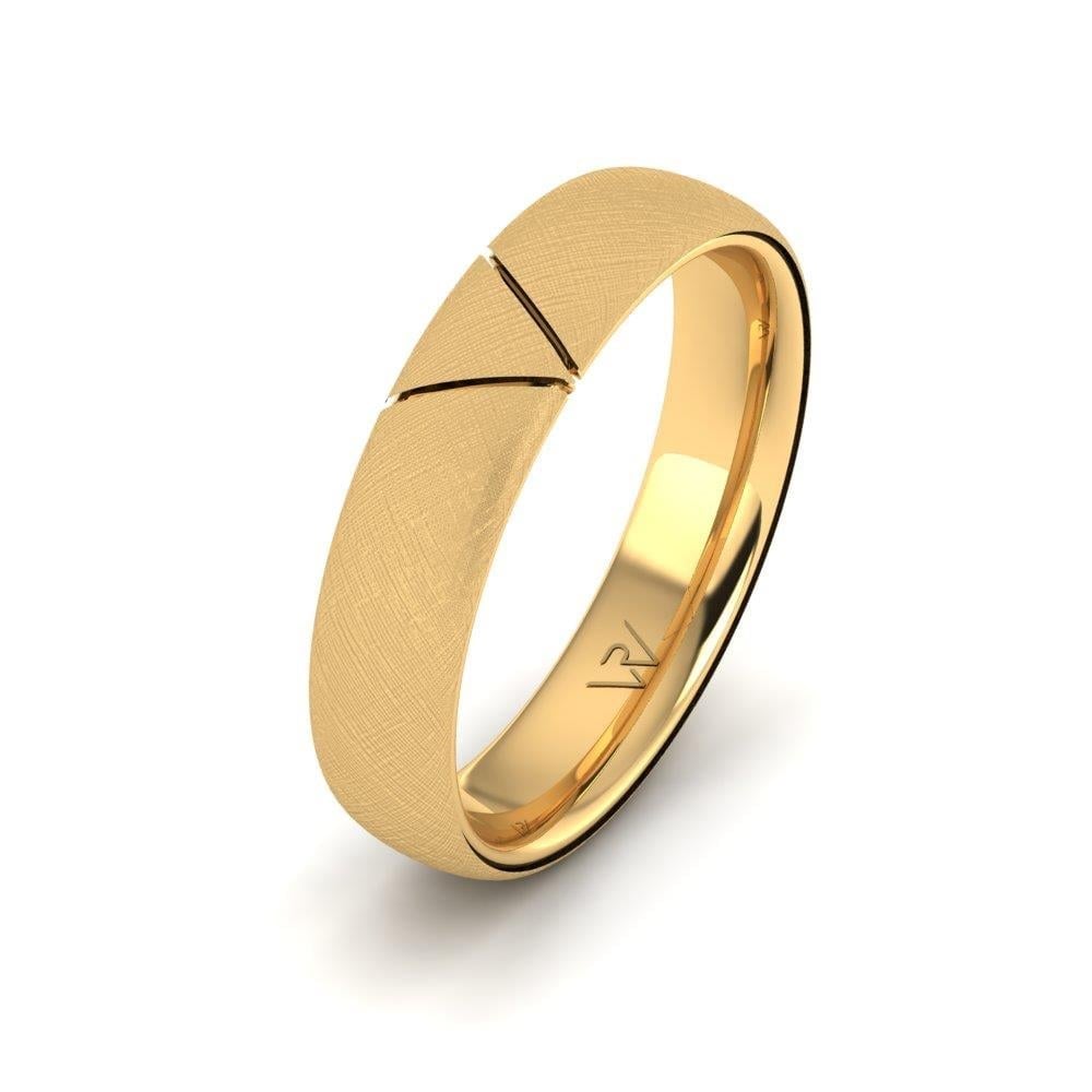 Alliances classiques homme Shineify Or Jaune