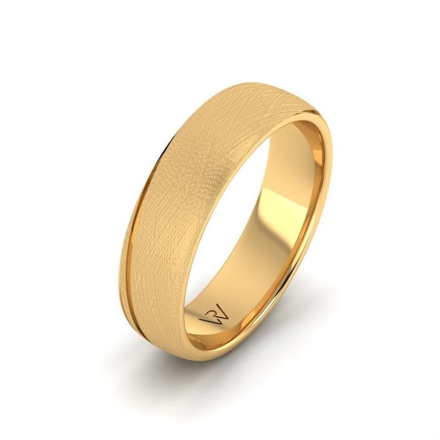 Alliances en Argent Plaqué Or jaune couple Alluring Season