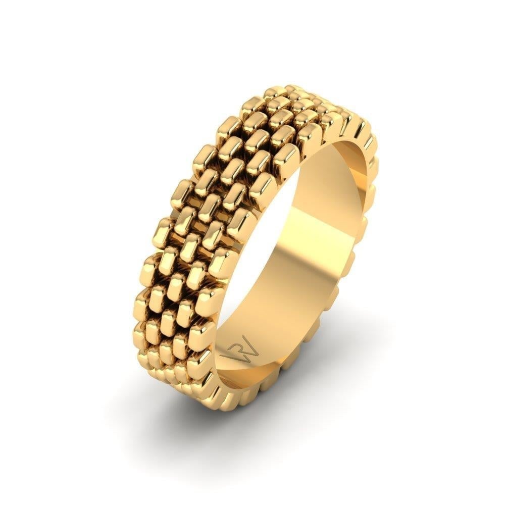 Alliances en Argent Plaqué Or jaune Femme Lovemeadow