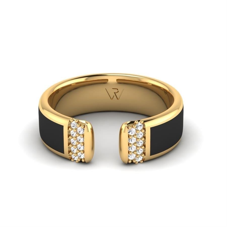 Alliances en Argent Plaqué Or jaune Femme Bright Sun