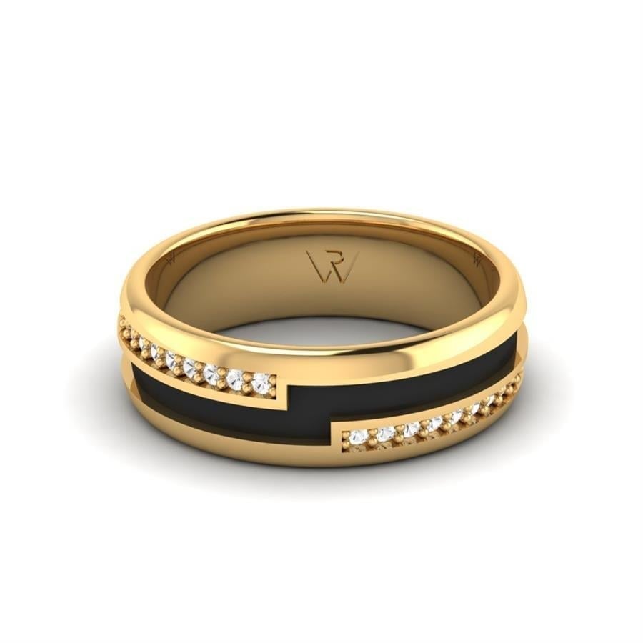 Alliances en Argent Plaqué Or jaune Femme Heavenly Dream