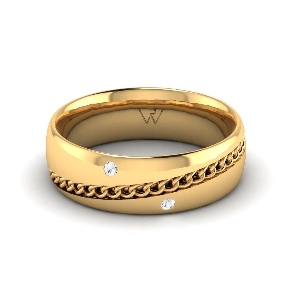 Alliances en Argent Plaqué Or jaune Femme Unityessence Oxyde de Zirconium