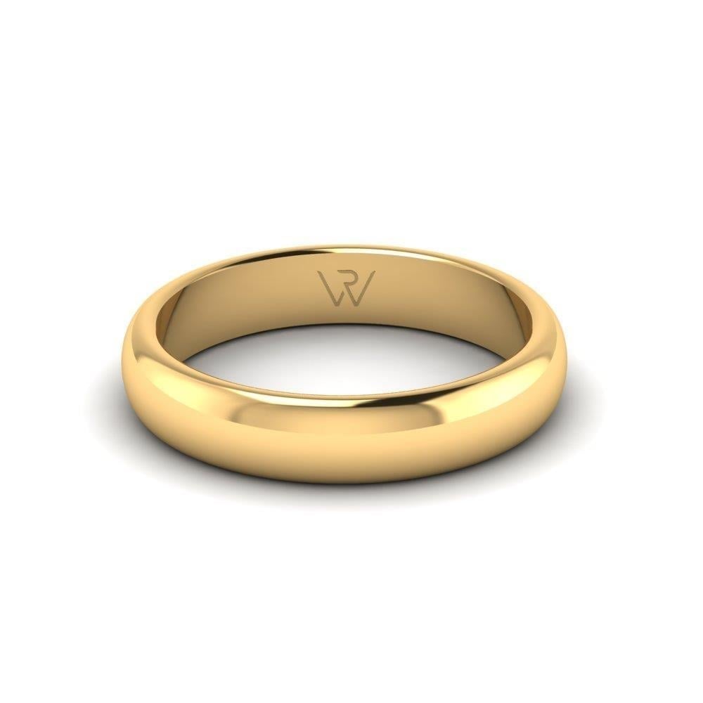 Alliances en Argent Plaqué Or jaune Femme Unité