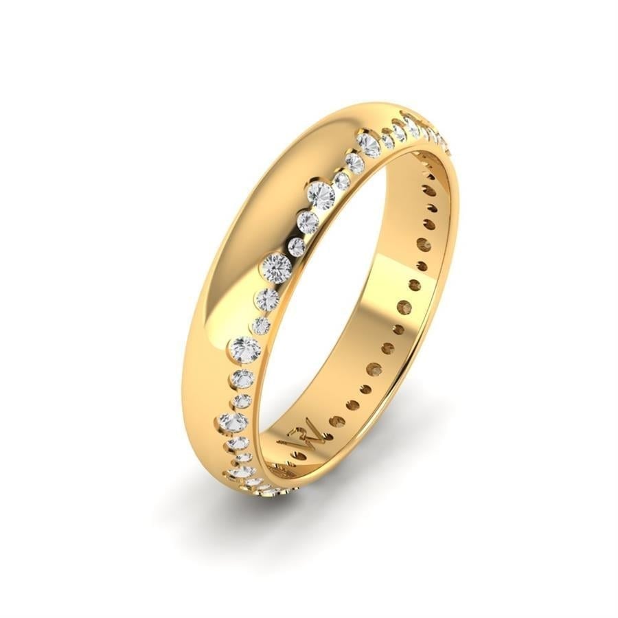 Alliances en Argent Plaqué Or jaune Femme PlaisançÉ