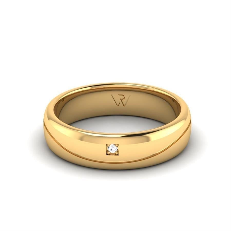 Alliances en Argent Plaqué Or jaune Femme Charming Silk