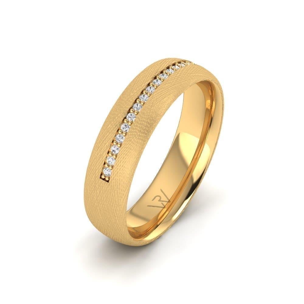 Alliances en Argent Plaqué Or jaune Femme Affinara