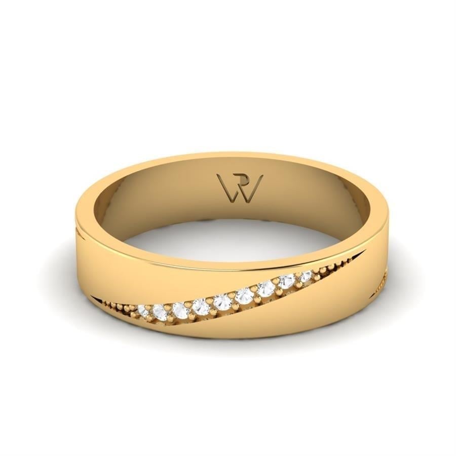 Alliances en Argent Plaqué Or jaune Femme Devotion
