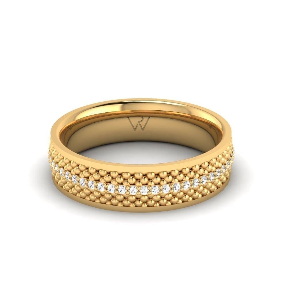 Alliances en Argent Plaqué Or jaune Femme Dreamance Oxyde de Zirconium