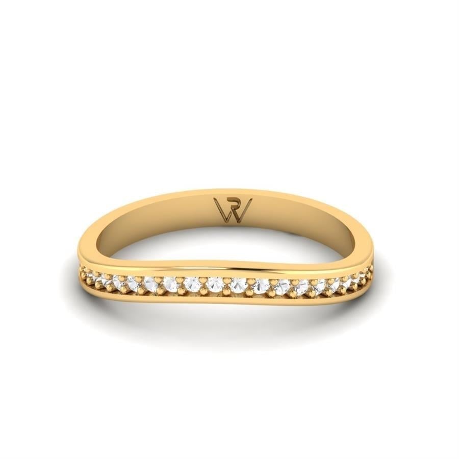 Alliances en Argent Plaqué Or jaune Femme Sérénitéo