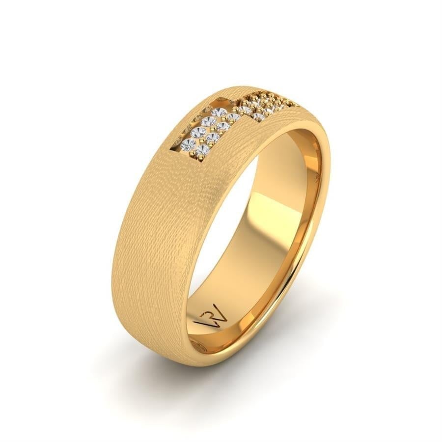 Alliances en Argent Plaqué Or jaune Femme Light