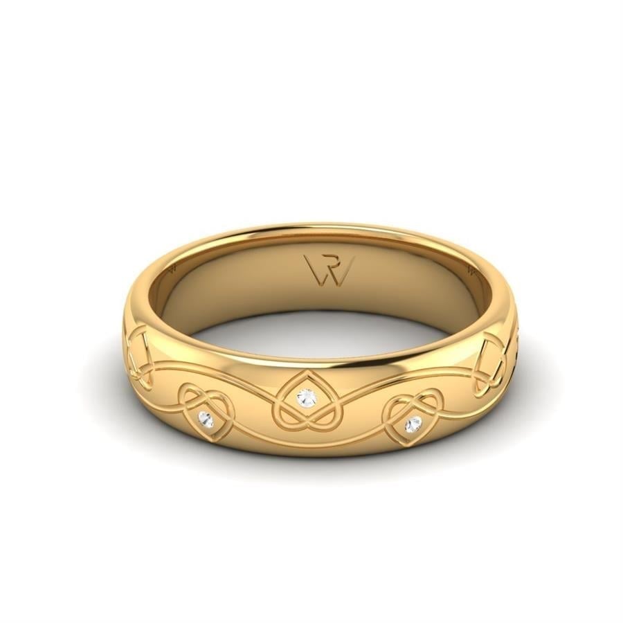 Alliances en Argent Plaqué Or jaune Femme Nanou