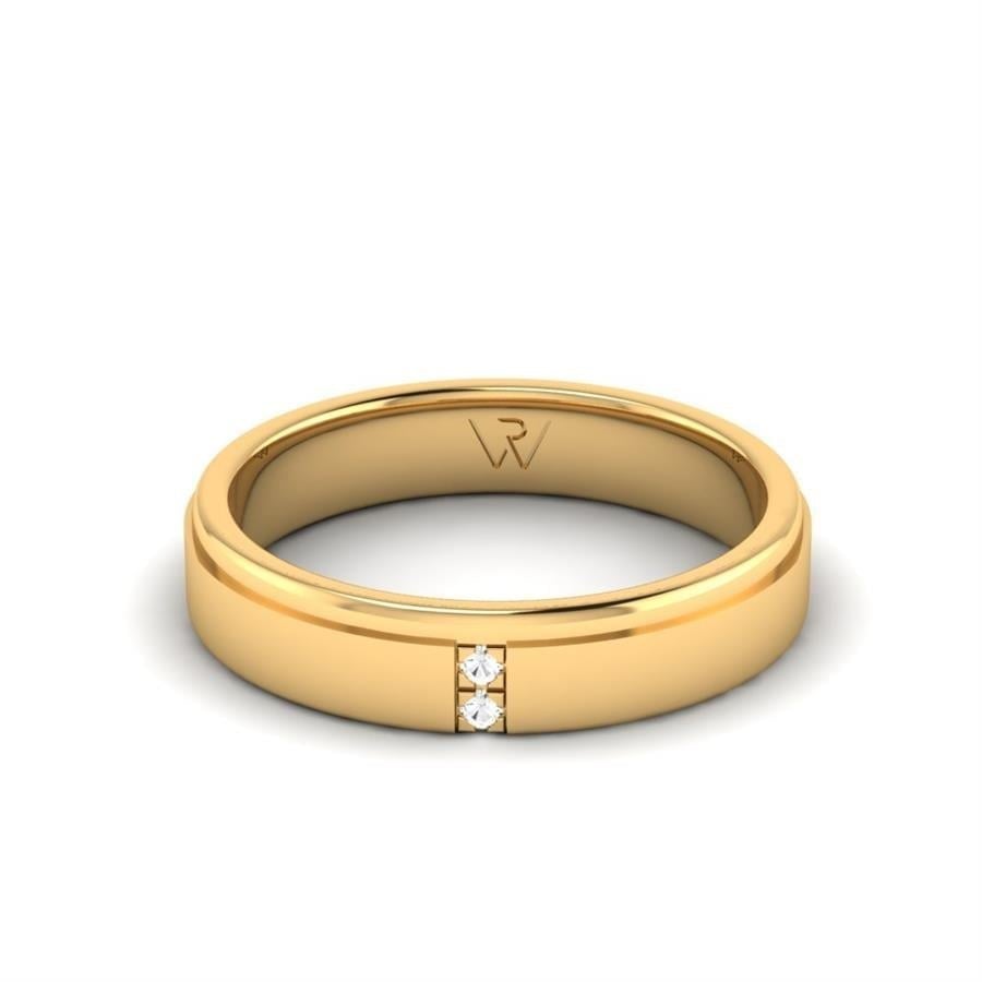 Alliances en Argent Plaqué Or jaune Femme Emotion