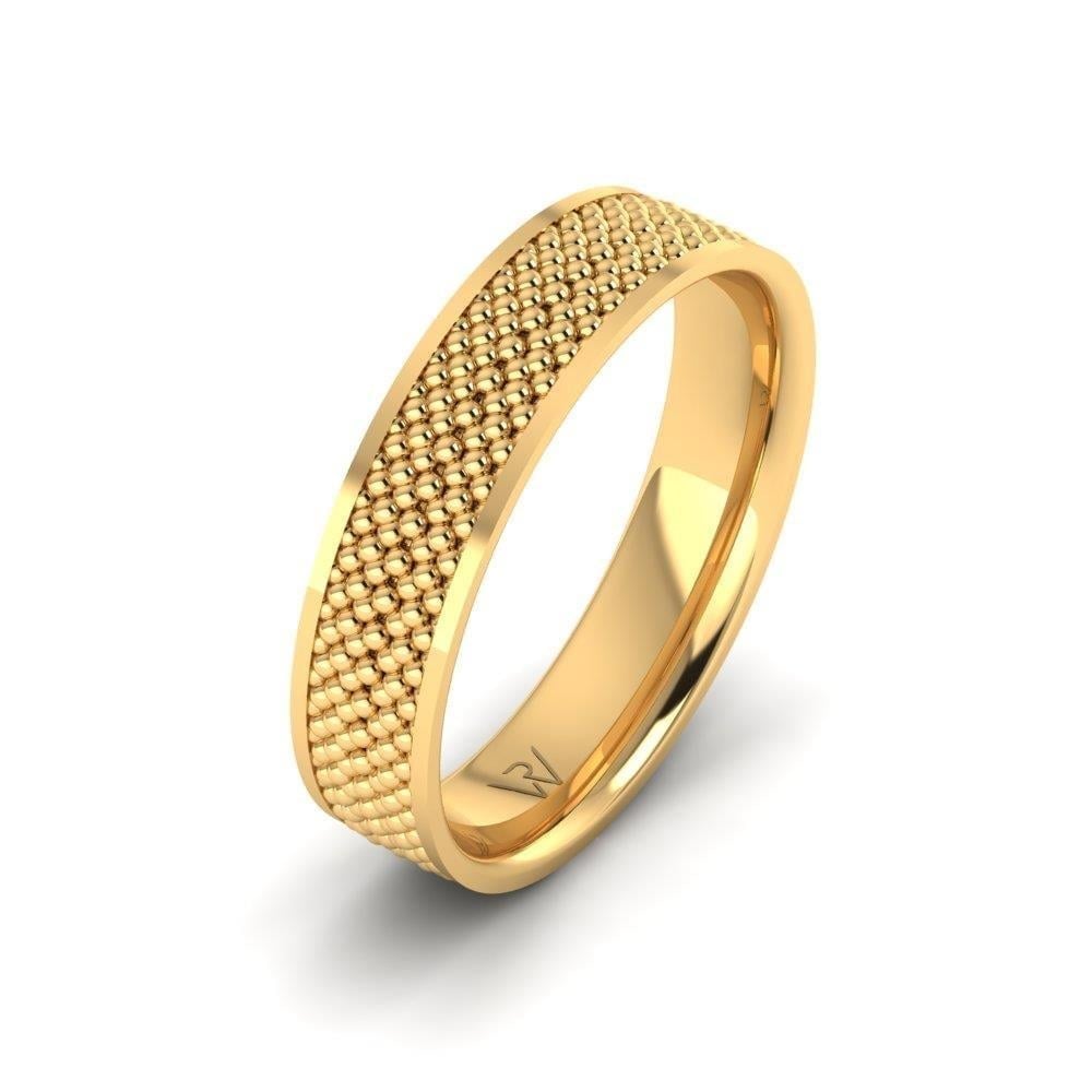 Alliances en Argent Plaqué Or jaune Homme Eleganta