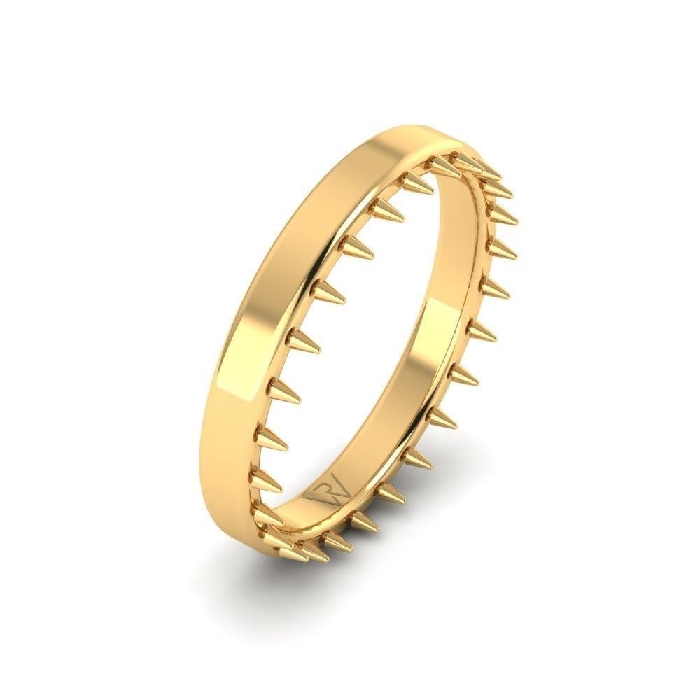 Alliances en Argent Plaqué Or jaune Homme Radieux