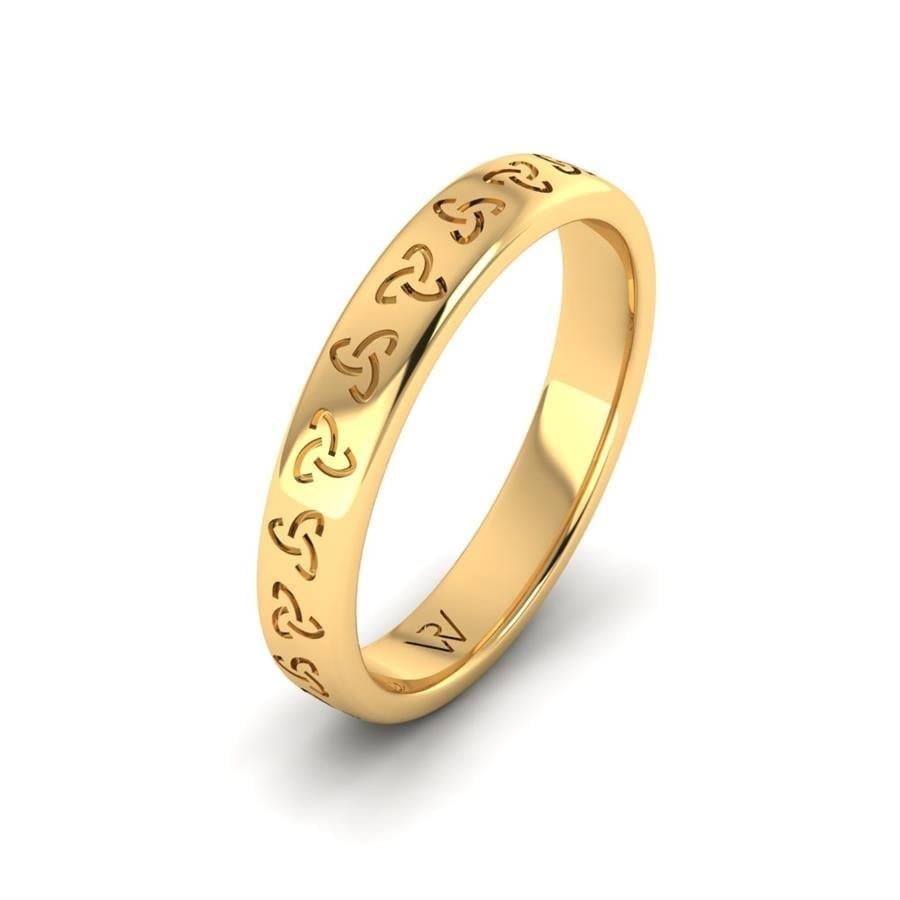 Alliances en Argent Plaqué Or jaune Homme Andrea