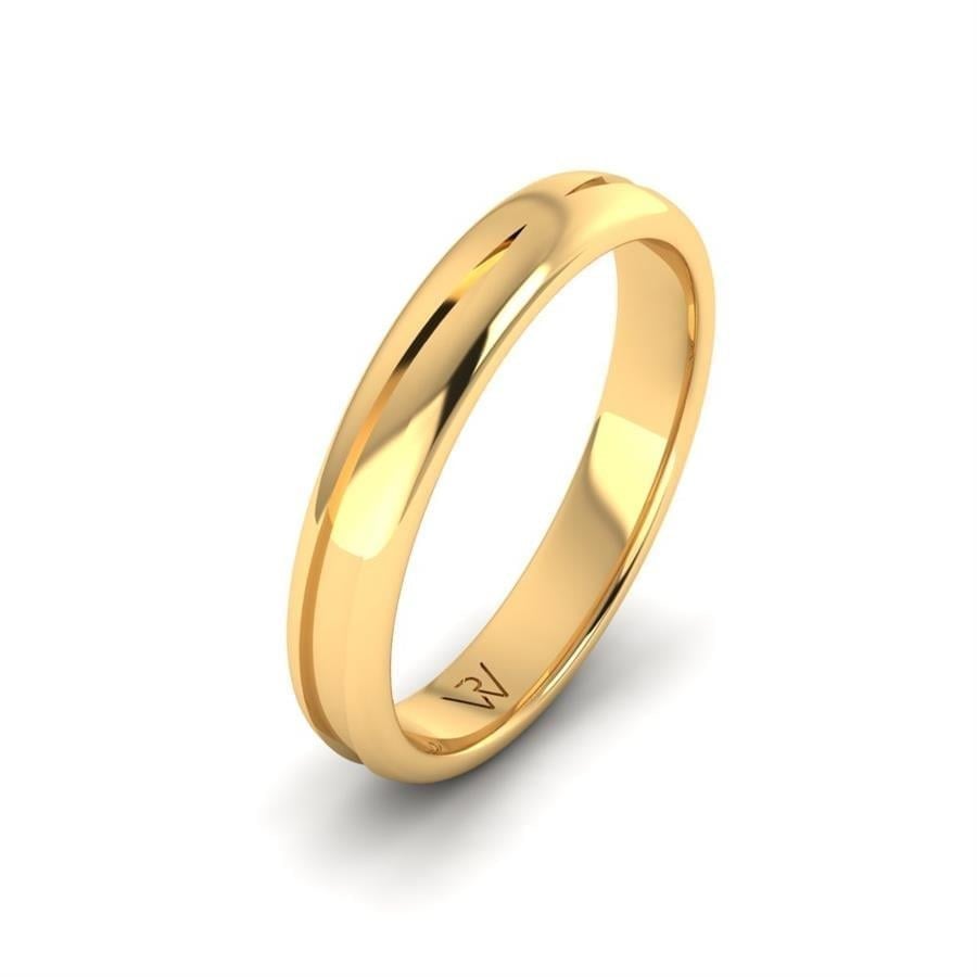 Alliances en Argent Plaqué Or jaune Homme Perle