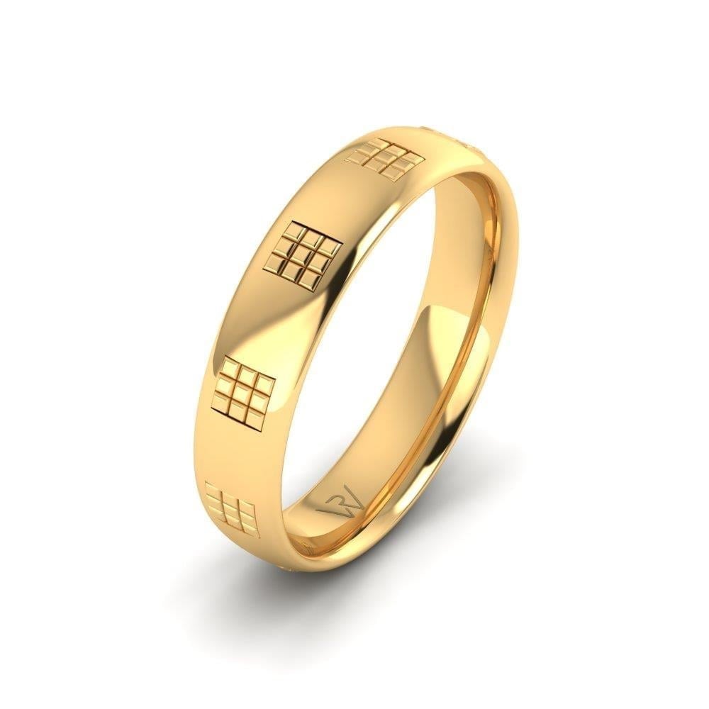 Alliances en Argent Plaqué Or jaune Homme Togethera