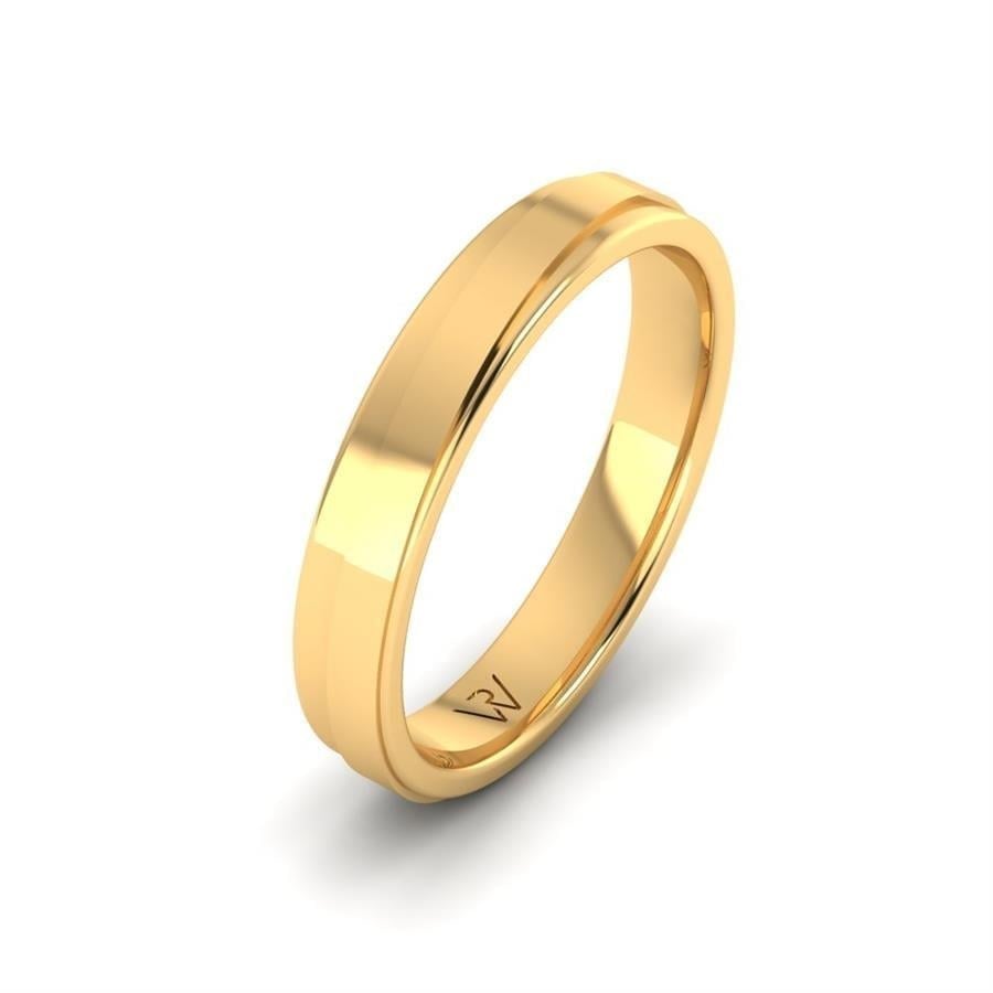 Alliances en Argent Plaqué Or jaune Homme Honey