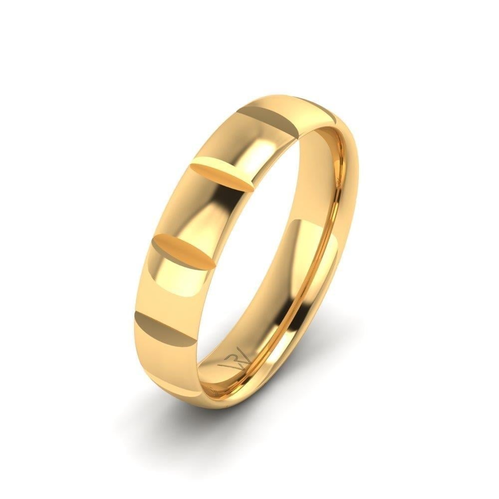 Alliances en Argent Plaqué Or jaune Homme Devotionshine