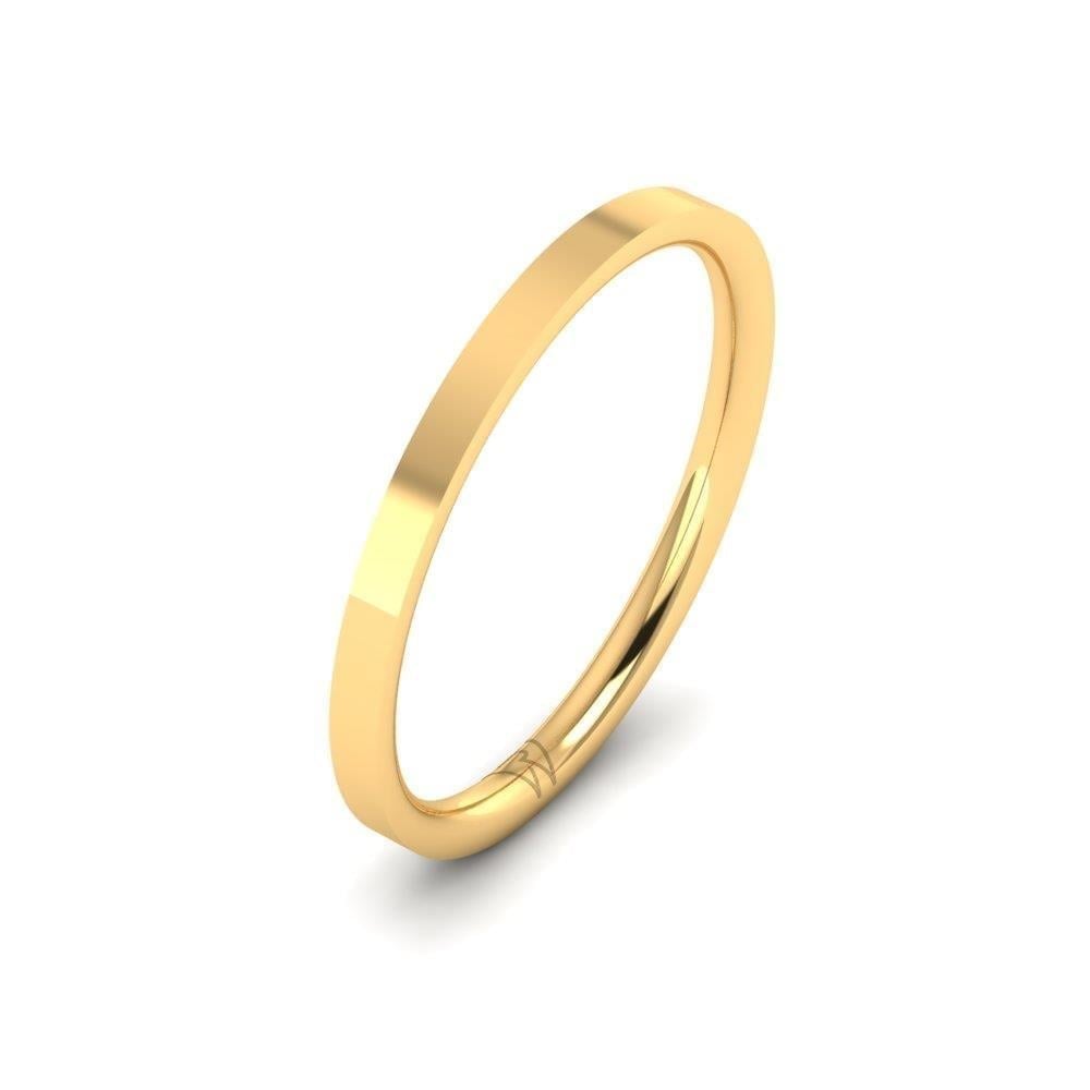 Alliances en Argent Plaqué Or jaune Homme Entrelacé