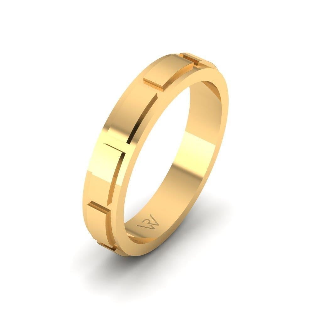 Alliances en Argent Plaqué Or jaune Homme Lovewhisper
