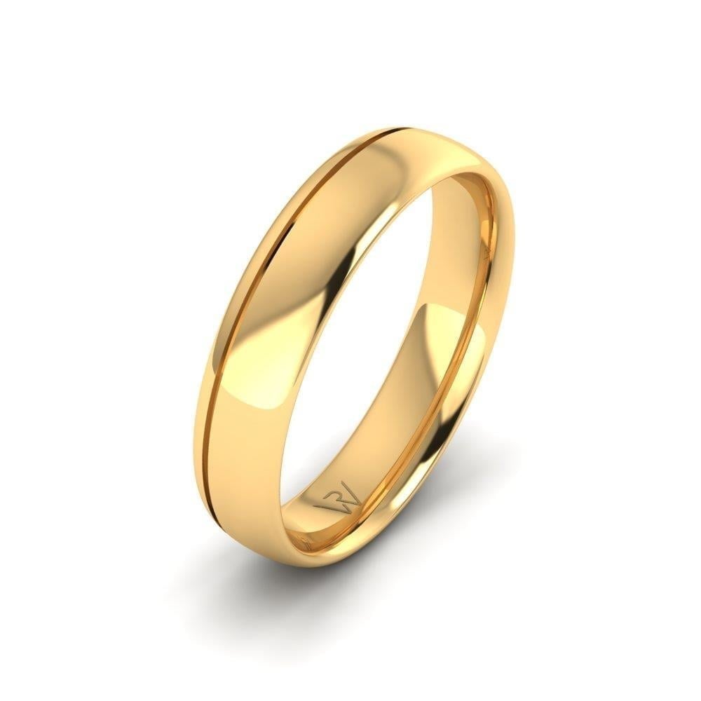 Alliances en Argent Plaqué Or jaune Homme Eternalglimpse