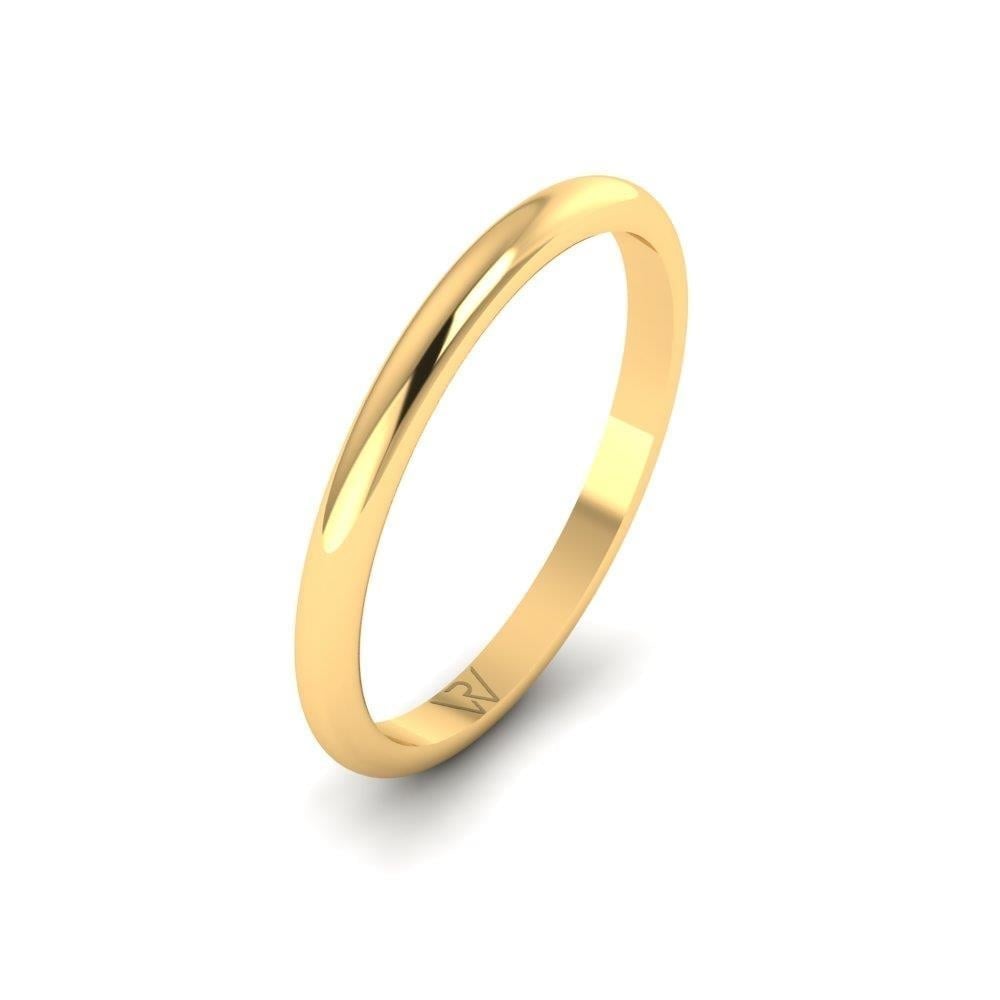 Alliances en Argent Plaqué Or jaune Homme Passionnément