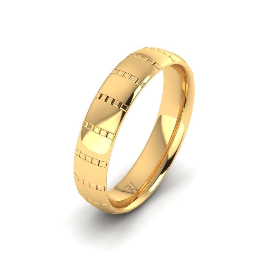 Alliances en Argent Plaqué Or jaune Homme Blissbond