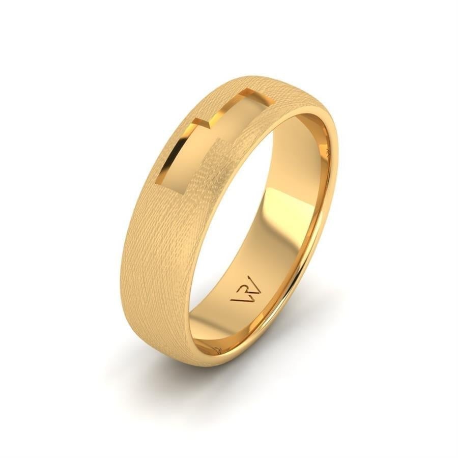 Alliances en Argent Plaqué Or jaune Homme Light