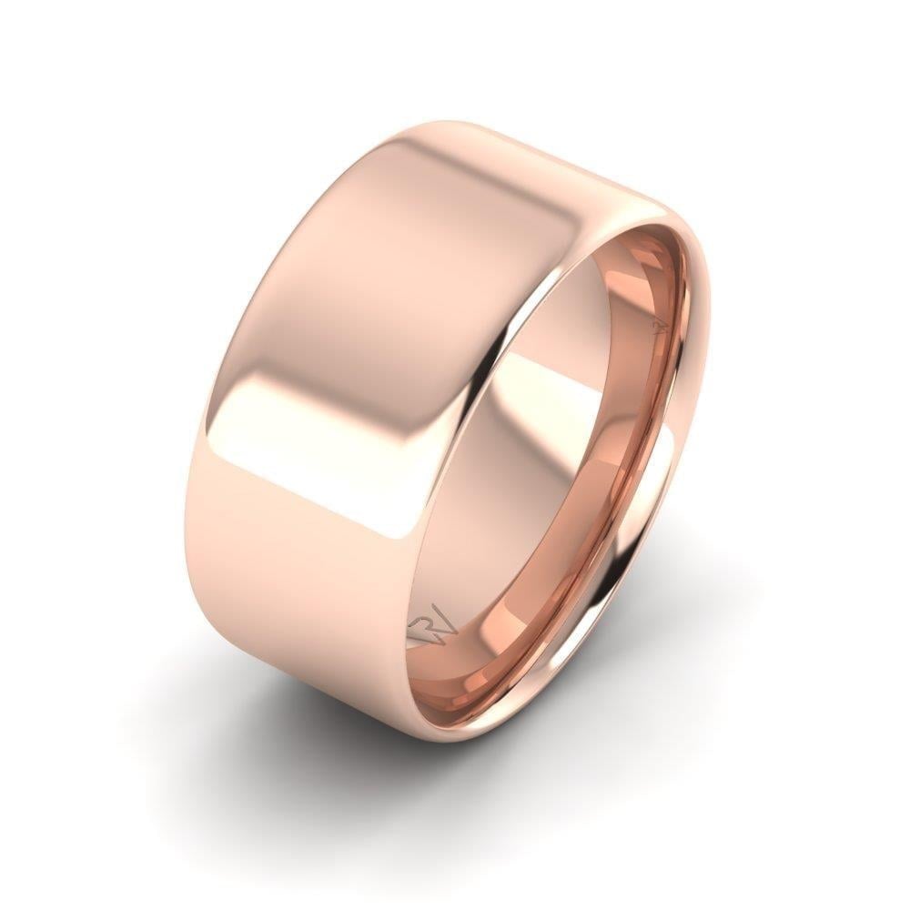 Alliances en Argent Plaqué Or Rose couple Union