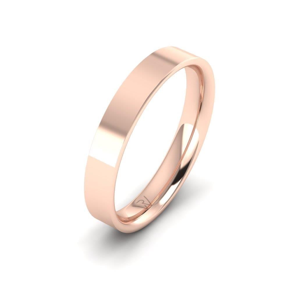 Alliances en Argent Plaqué Or Rose couple Émotion