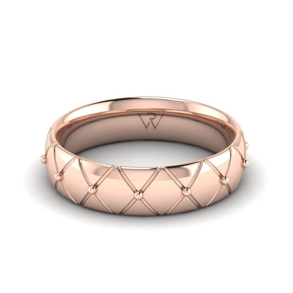 Alliances en Argent Plaqué Or Rose Femme Radiantunity