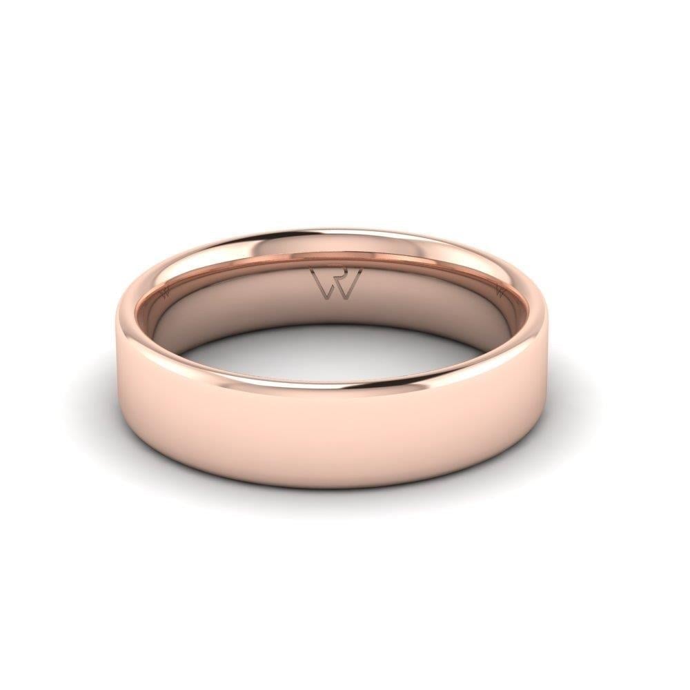 Alliances en Argent Plaqué Or Rose Femme Parfum