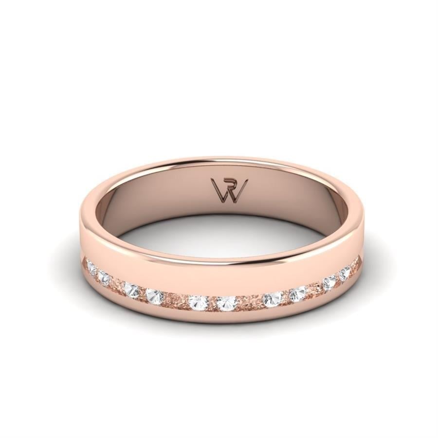 Alliances en Argent Plaqué Or Rose Femme Jubilant