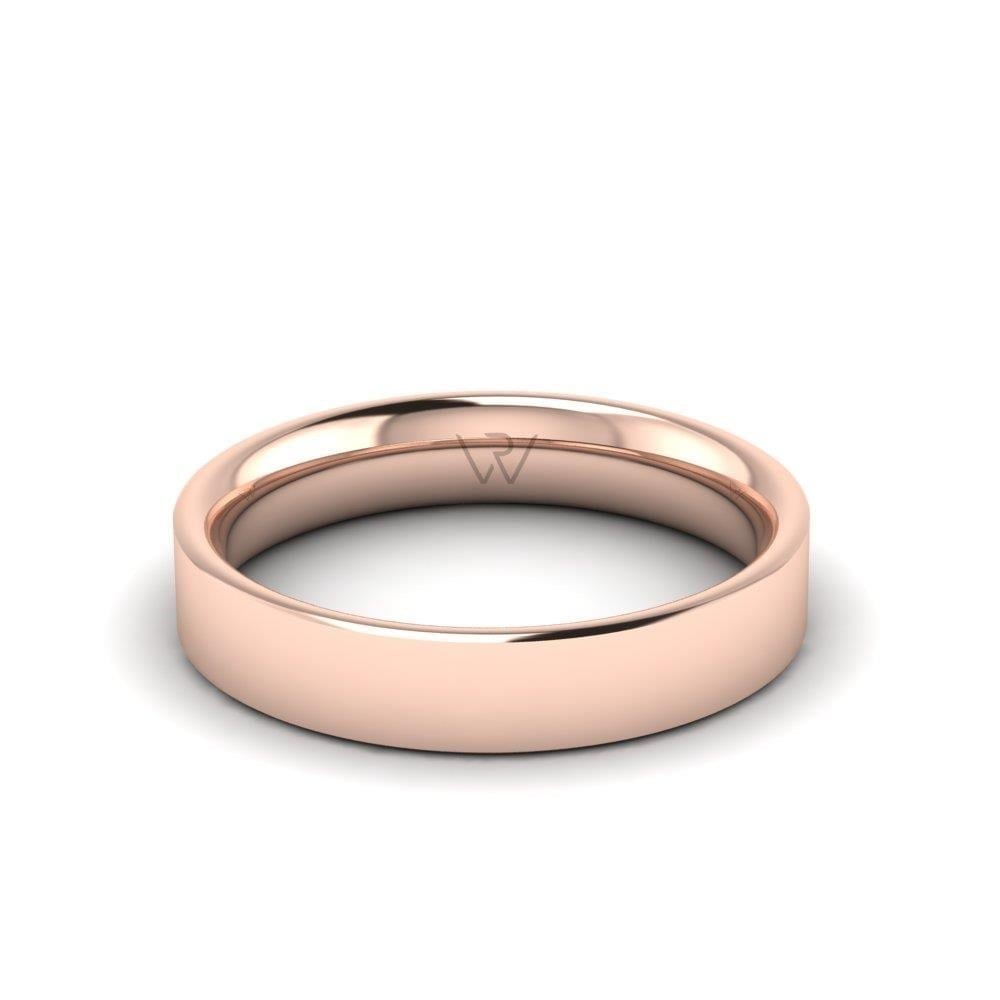 Alliances en Argent Plaqué Or Rose Femme Émotion