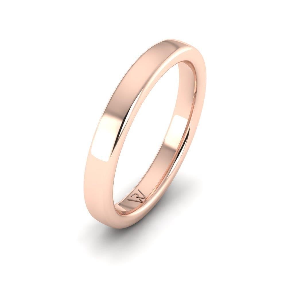 Alliances en Argent Plaqué Or Rose Homme Eternalwish