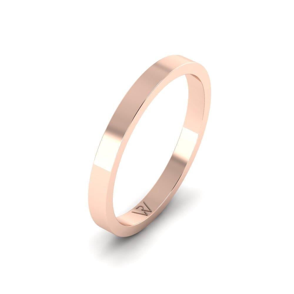 Alliances en Argent Plaqué Or Rose Homme Bloomnest