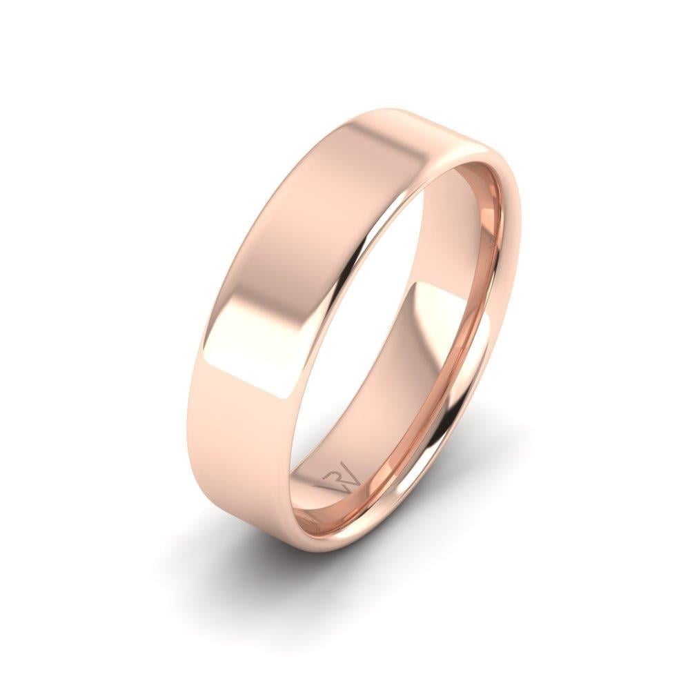 Alliances en Argent Plaqué Or Rose Homme Lié