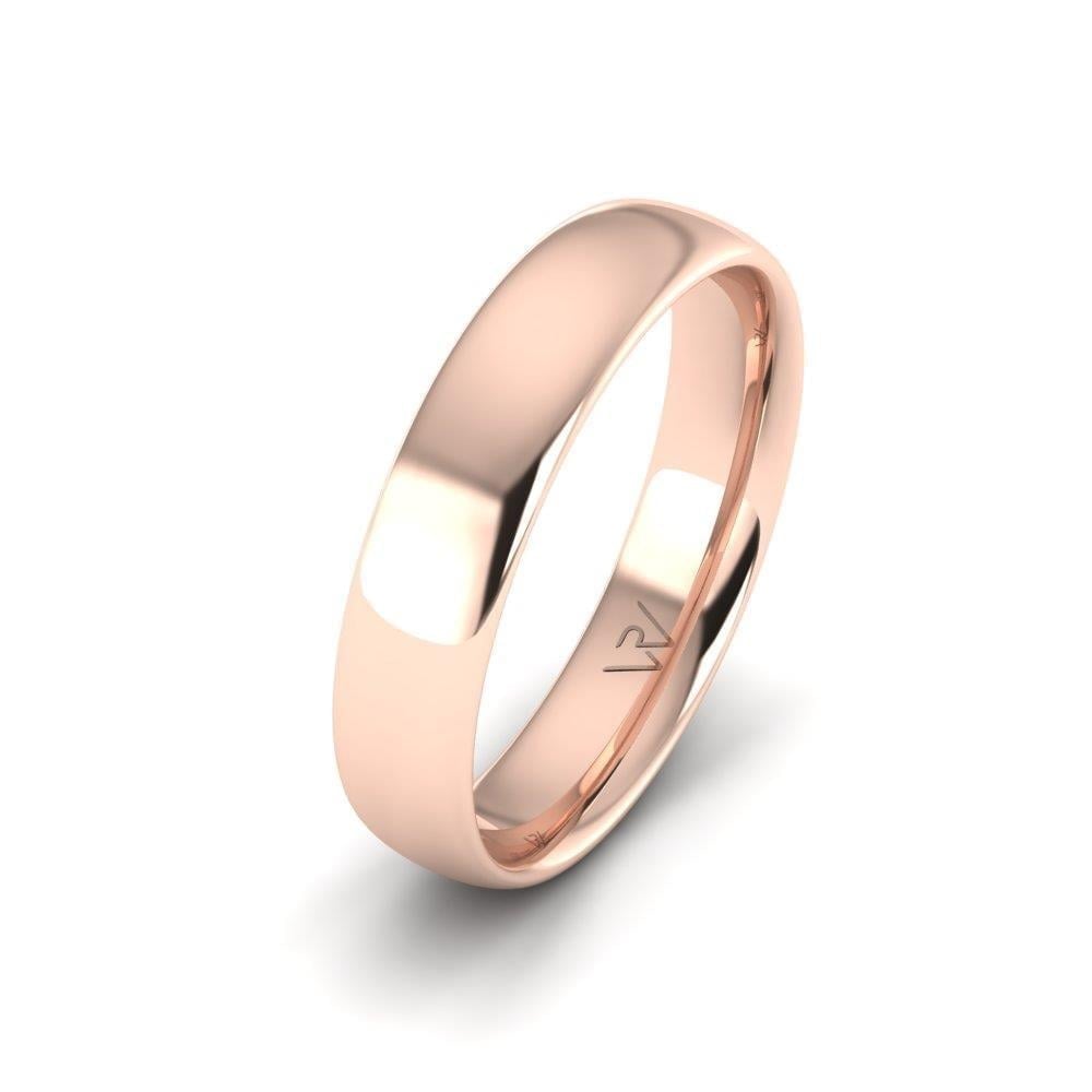 Alliances en Argent Plaqué Or Rose Homme Lovecircle