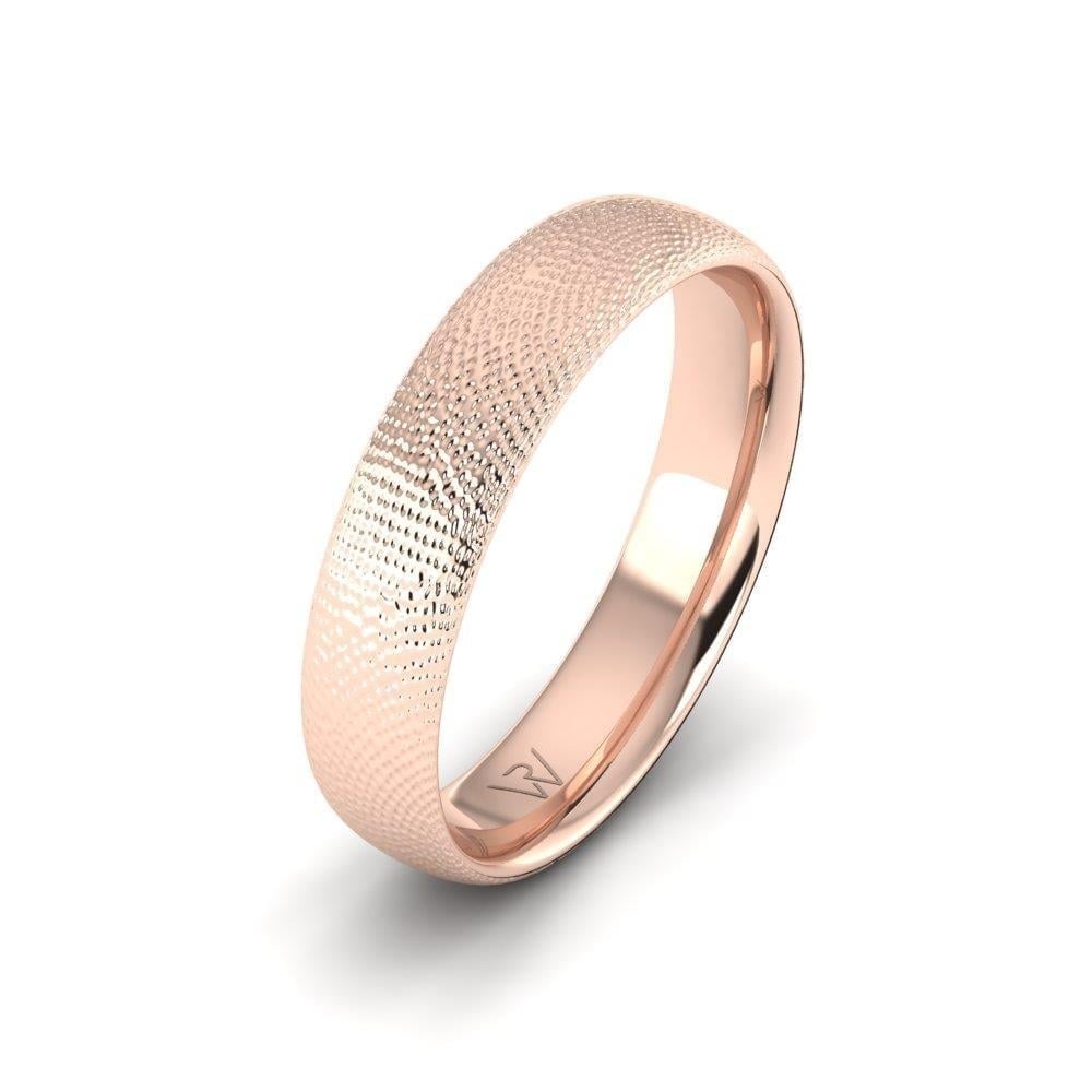 Alliances en Argent Plaqué Or Rose Homme Lovepulse