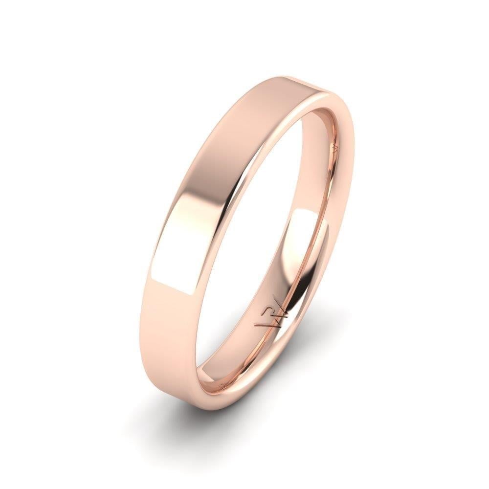 Alliances en Argent Plaqué Or Rose Homme Endlesstreasure