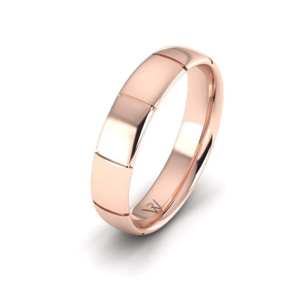 Alliances en Argent Plaqué Or Rose Homme Sacredrings