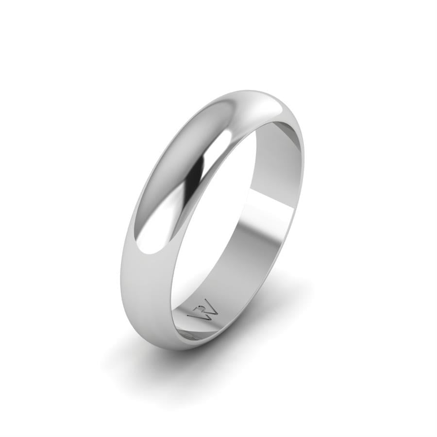 Alliances en Argent Rhodié couple Beloved