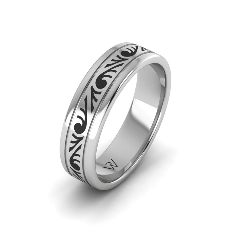 Alliances en Argent Rhodié couple C Momy