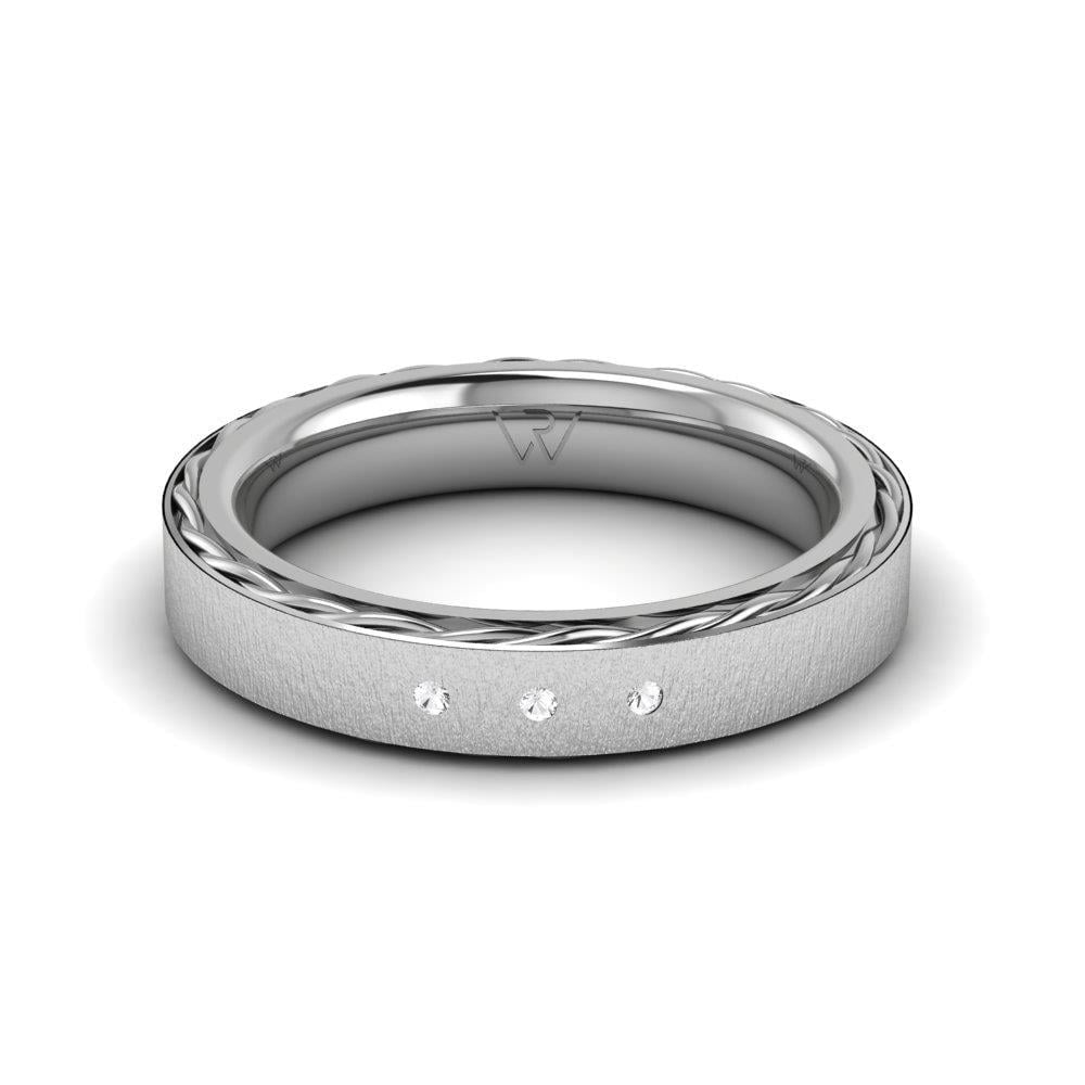 Alliances en Argent Rhodié couple DreamCirclet Oxyde de Zirconium